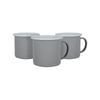 Argon Tableware Coloured Enamel Mugs - 375ml - Pack Of 12