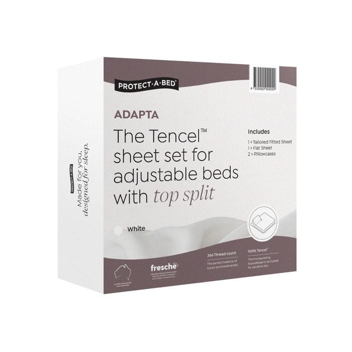 Protect-a-bed Adapta Tencel Jersey Split King Fitted Sheet Set