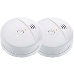 FirePro 9V Photoelectric Smoke Alarm - 2 Pack