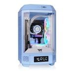 Thermaltake The Tower 250 Tempered Glass Mini-ITX Tower Case - Hydrangea Blue [CA-1Z9-00SFWN-00]