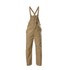 Hard Yakka Size 87R Khaki Bib And Brace Cross Back Cotton Overall