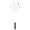 YONEX Astrox 99 Play Graphite Strung Badminton Racket with Full Racket Cover (White Tiger) | Maximum String Tension - 28lbs
