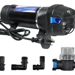 230V High Pressure Diaphragm Water Pump Self Priming 40PSI 4.5GPM 17L/ Min