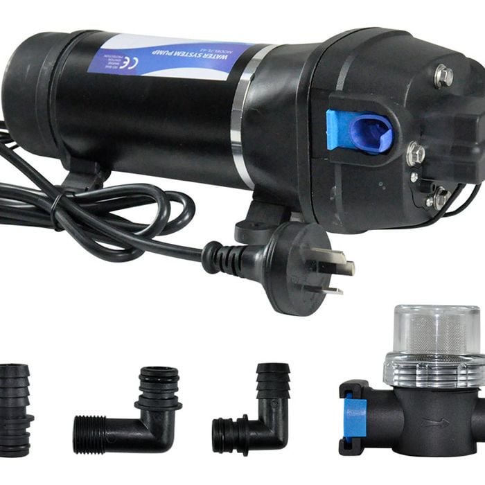 230V High Pressure Diaphragm Water Pump Self Priming 40PSI 4.5GPM 17L/ Min