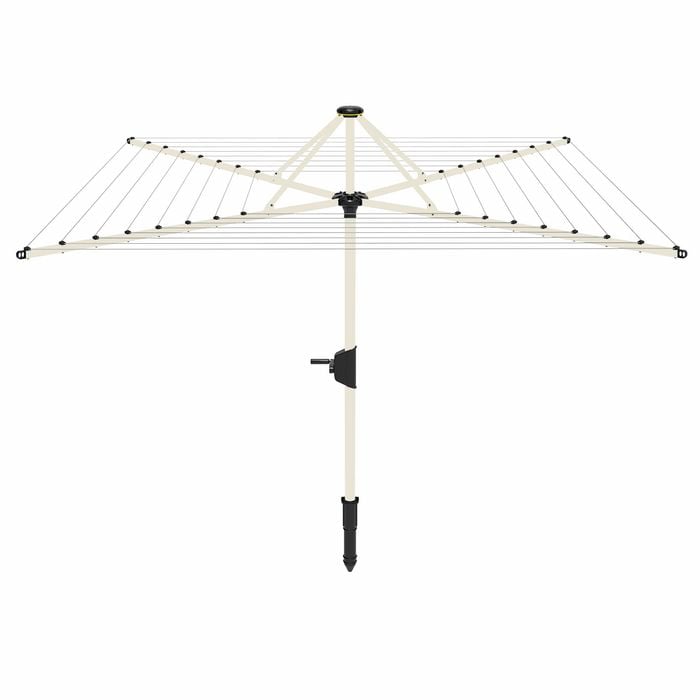 Daytek MK2 M58 Rotary Clothesline - White Mist