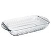 Anchor Hocking Heritage Basketweave Baking Dish With Lid 2.85l