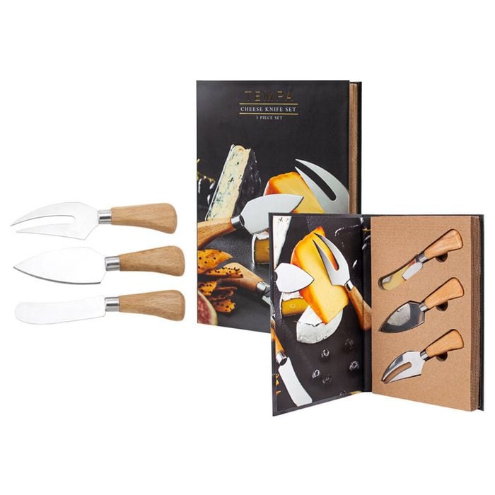 3pc Tempa Fromagerie Cheese Knife Set