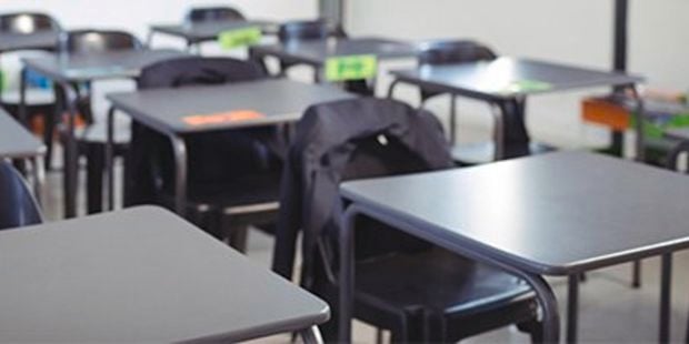 School classroom.