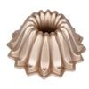 Bakers Secret Fluted Bundt Pan Non Stick Cast Aluminium Champagne 21.5x10.7cm