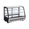 Exquisite Counter Top Curved Cake Display Refrigerators 160 Litre
