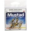 Mustad Brass Colour Barrel Fishing Swivel 12