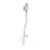 Vexed Bottom Worm Long Shank 15g Mutsu Fishing Jig Lure Albino Glow