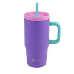 Oasis Stainless Steel Double Wall Junior 700ml Travel Tumbler - Mermaid Purple
