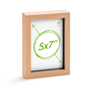 Nicola Spring Shadow Box Frame - 5 X 7"