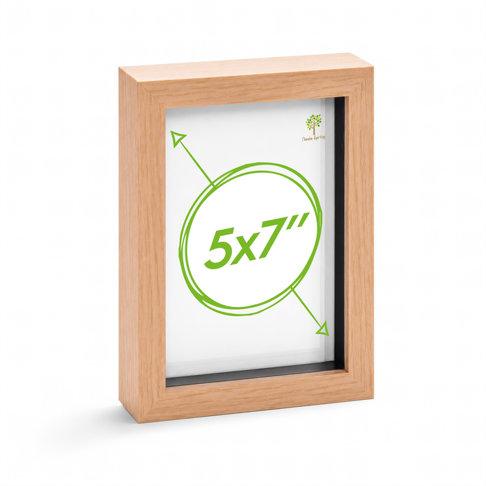 Nicola Spring Shadow Box Frame - 5 X 7"