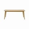 6IXTY Convair Scandinavian Oak Rectangular Dining Table - 180cm