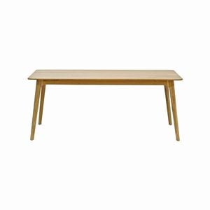 6IXTY Convair Scandinavian Oak Rectangular Dining Table - 180cm