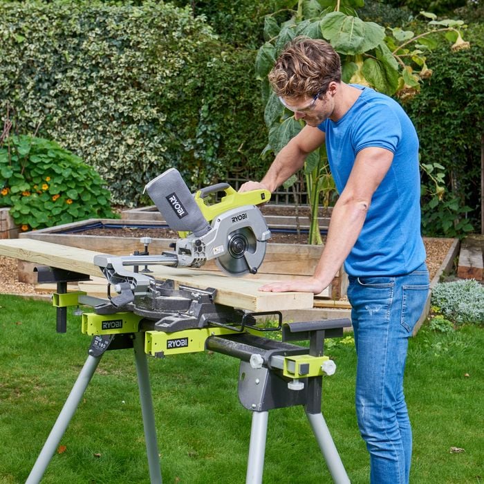 Ryobi 18v one+ 216mm sliding mitre saw online