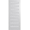 Hume 2040 x 820 x 40mm Entrance Door Nexus Duracote NEX38 - Rice Paper