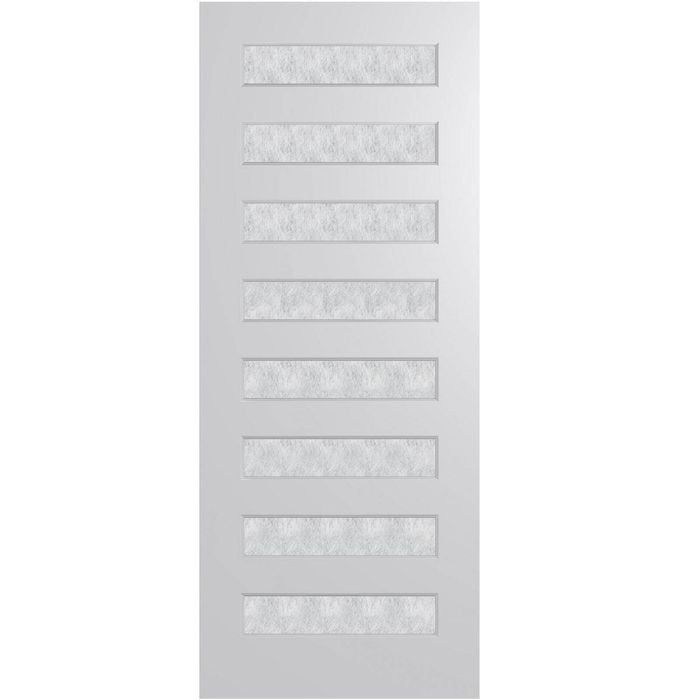 Hume 2040 x 820 x 40mm Entrance Door Nexus Duracote NEX38 - Rice Paper