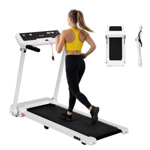 Everfit Treadmill Electric Foldable 450mm White