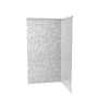 TerraForm Edging 580mmH x 610mmW  2.5mm Gauge Galvanised Steel Inside Corner