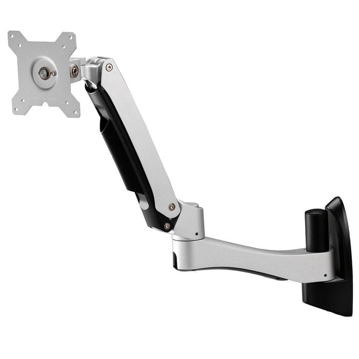 Up to 24" 10kg Tilt Swivel Pivot Arm Single LCD Screen Monitor Wall Mount VESA