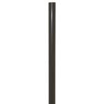Windoware Curtain Rod 19mm x 2.0m Wrought Iron Black