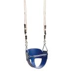 Swing Slide Climb Blue Toddler Open Seat