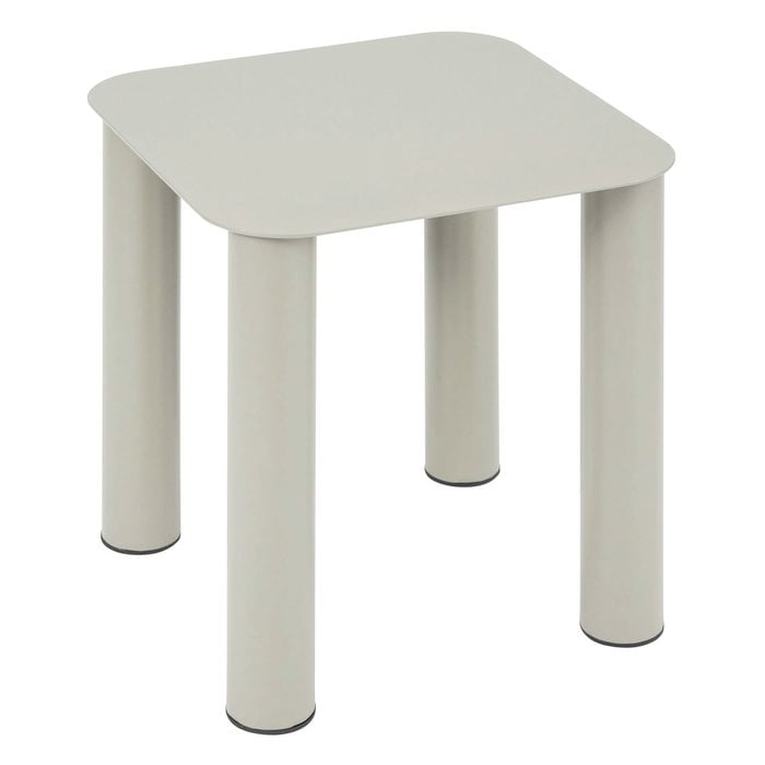 Cooper & Co. Maison 45cm Metal Square Side Table White