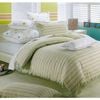 Bloomington Sorbet Stripe Embroidered Lace Quilt Cover Set King 245 x 210cm