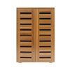 4 Tier Wooden Shoe Storage Cabinet Shoe Rack Shelf Organiser Cupboard for 20 Pairs Shoes