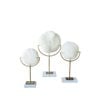 Darlin Resin/Metal 20x38cm Bloom Faux Coral on Stand Large White/Gold