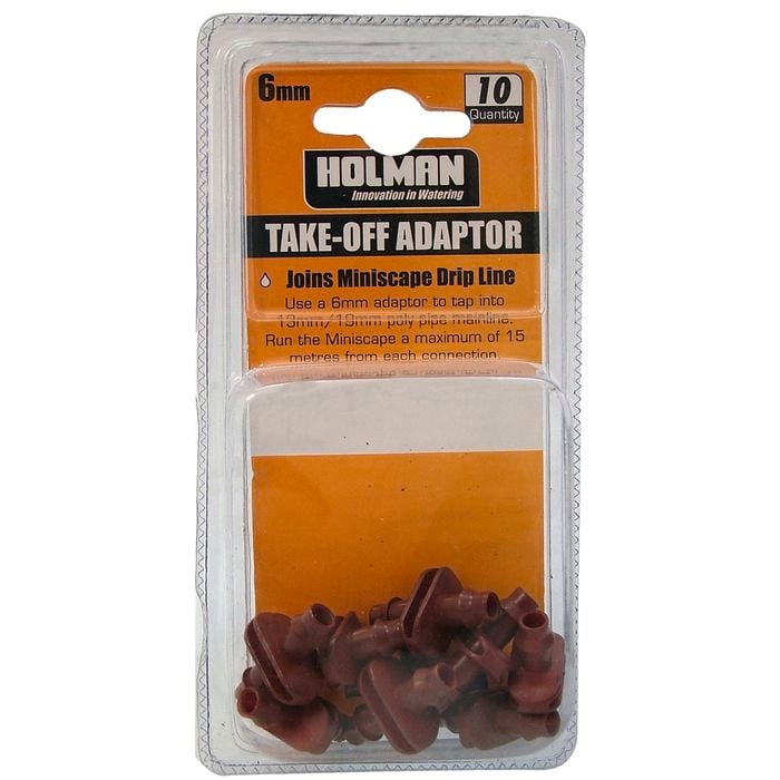 Holman 6mm Barbed Joiner - 10 Pack