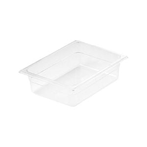 SOGA Clear Gastronorm Pan 1/2 150mm Deep