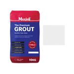 Maxisil 10kg White Coloured Grout