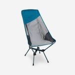 Folding Camping Chair XL - MH500 - Light Grey
