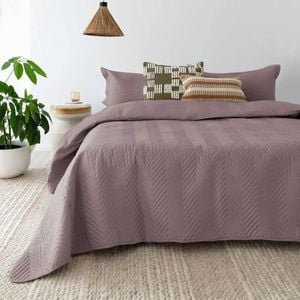 Bambury Herringbone Embossed Coverlet