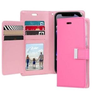 Goospery Rich Diary for iPhone 16 - Hot Pink