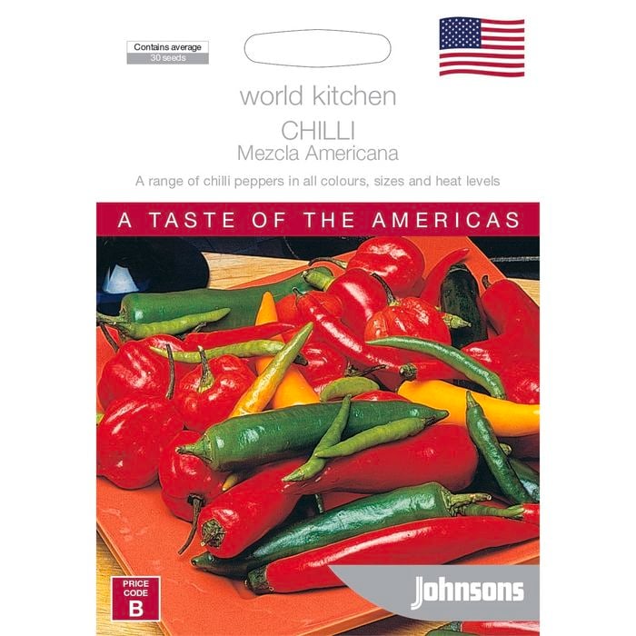 Johnsons World Kitchen Chilli Mezcla Americana Seeds