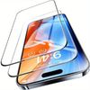 2Pack Tempered Glass iPhone Screen Protector (For iPhone 16 Plus)