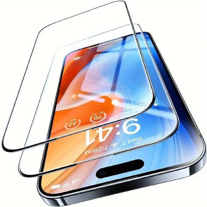 2Pack Tempered Glass iPhone Screen Protector (For iPhone 16 Plus)