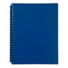 Marbig Refillable Display Book 20 pocket (A4) (Blue)