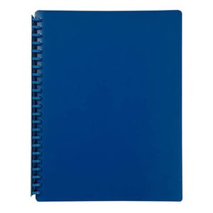 Marbig Refillable Display Book 20 pocket (A4) (Blue)