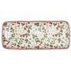 Urban Ceramic Strawberry Fields Serving Platter 36x15cm Green/Red