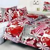 Bright Young Things Jungle Red Quilt Cover Set Single