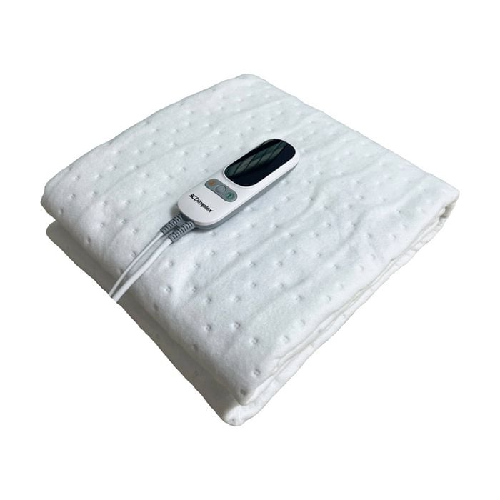 Dimplex Multi-zone Single Size Bed Fitted Electric Blanket Washable White