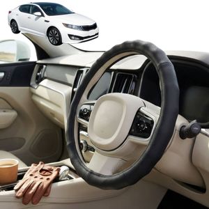 Australian Goose Steering Wheel Cover for Kia Optima 2011 - 2015 (TF) Circle Black