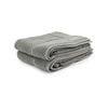2pc Onkaparinga 60x90cm Avalon Bath Mat 850GSM Warm Silver