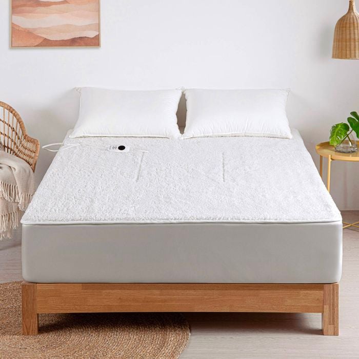 Dreamaker 350gsm Fleece Top Electric Blanket Single Bed